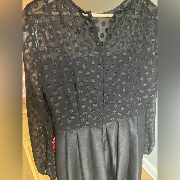 Holiday new years NWT Taylor black dress with pockets! - Picture 11 of 17